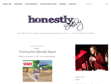 Tablet Screenshot of honestlyemily.com